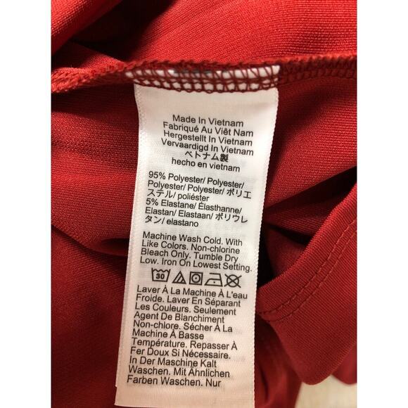 J. Crew Column Dress Maxi Jersey Crepe Berry Sangria Red NWT Medium - Picture 5 of 9